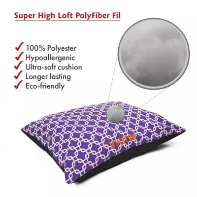 Majestic Pet Personalized Links Super Value Pillow Dog Bed - Image 4