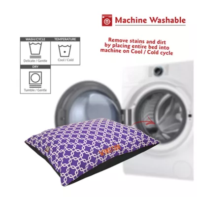 Majestic Pet Personalized Links Super Value Pillow Dog Bed - Image 5