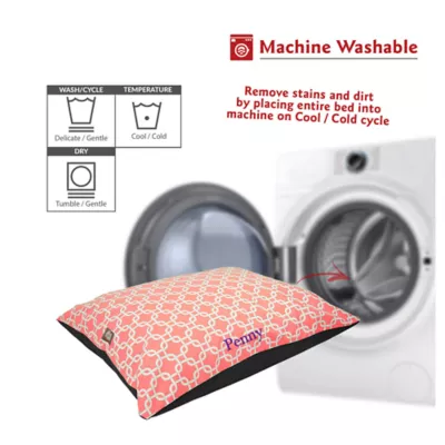 Majestic Pet Personalized Links Super Value Pillow Dog Bed - Image 5