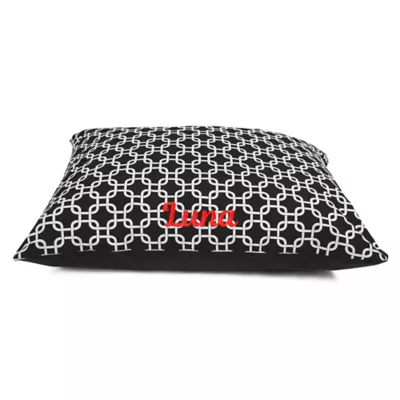 Product Majestic Pet Personalized Links Super Value Pillow Dog Bed