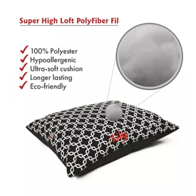 Product Majestic Pet Personalized Links Super Value Pillow Dog Bed
