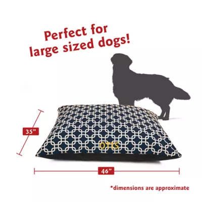 Majestic Pet Personalized Links Super Value Pillow Dog Bed - Image 3