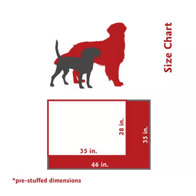 Majestic Pet Personalized Links Super Value Pillow Dog Bed - Image 6