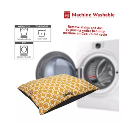 Majestic Pet Personalized Links Super Value Pillow Dog Bed - Image 5