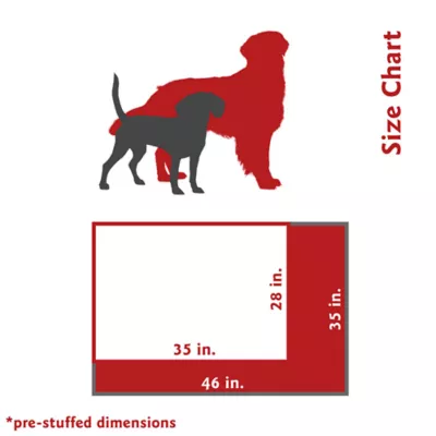 Majestic Pet Personalized Links Super Value Pillow Dog Bed - Image 6