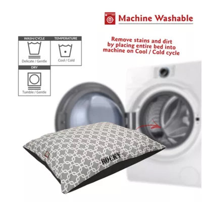 Majestic Pet Personalized Links Super Value Pillow Dog Bed - Image 5
