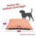 Majestic Pet Personalized Trellis Super Value Pillow Dog Bed image thumbnail 3