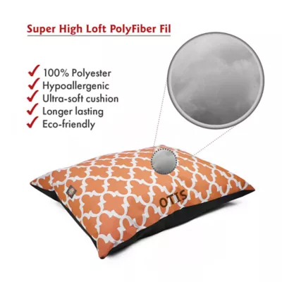 Product Majestic Pet Personalized Trellis Super Value Pillow Dog Bed