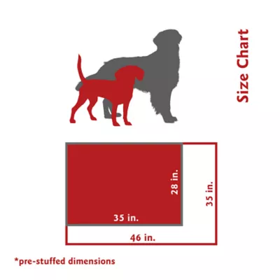 Product Majestic Pet Personalized Trellis Super Value Pillow Dog Bed