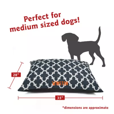 Product Majestic Pet Personalized Trellis Super Value Pillow Dog Bed