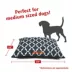 Majestic Pet Personalized Trellis Super Value Pillow Dog Bed image thumbnail 3