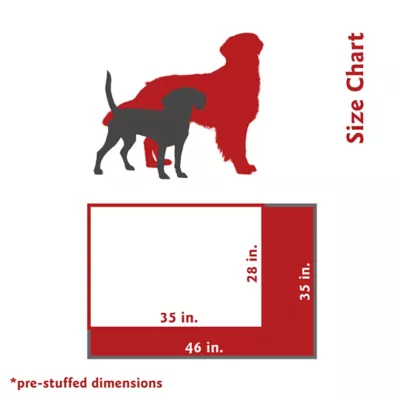 Majestic Pet Personalized Villa Super Value Pillow Dog Bed - Image 5