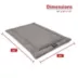 Majestic Pet Personalized Villa Dog Crate Mat image thumbnail 3