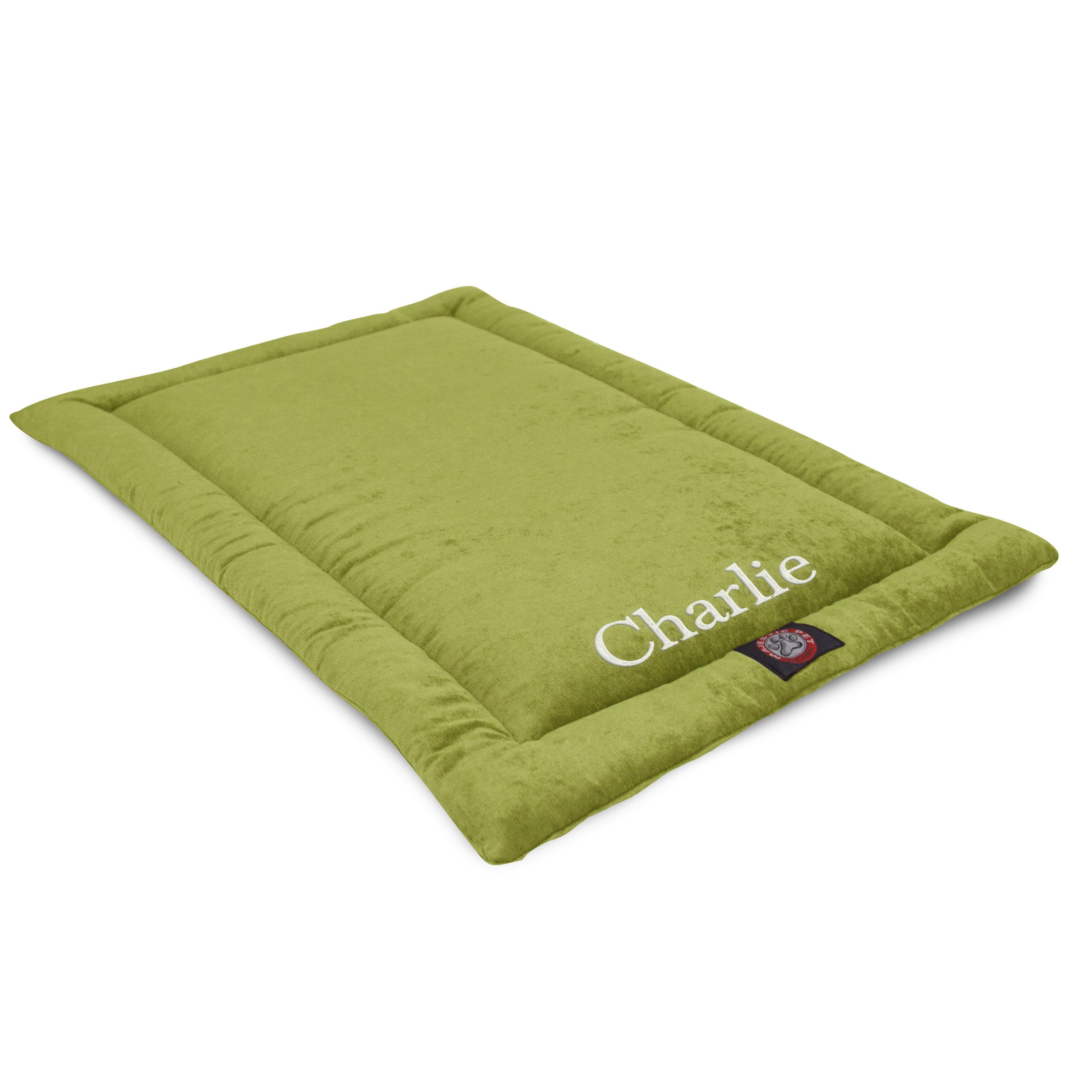 Kong Durable Crate Dog Mat in Olive, Size: 30L x 19W | Polyester PetSmart