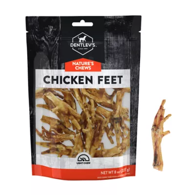 Product Dentley's Exotics Chicken Feet Dog Chews - Chicken