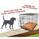 Product Majestic Pet Personalized Villa Dog Crate Mat