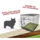Product Majestic Pet Personalized Villa Dog Crate Mat