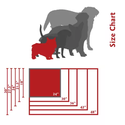 Product Majestic Pet Personalized Villa Dog Crate Mat