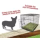 Product Majestic Pet Personalized Villa Dog Crate Mat