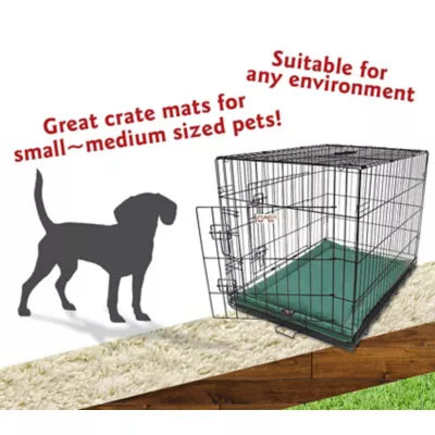 Product Majestic Pet Personalized Villa Dog Crate Mat