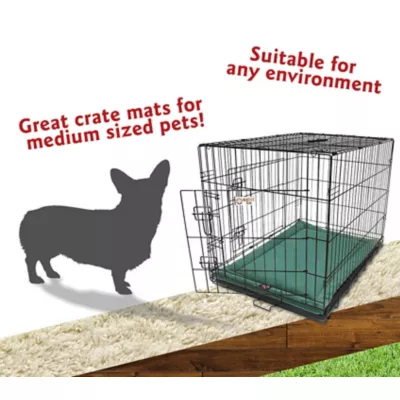 Product Majestic Pet Personalized Villa Dog Crate Mat