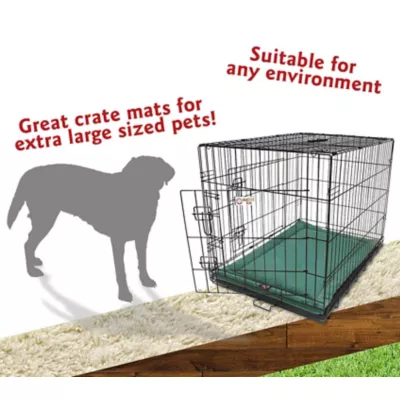 Product Majestic Pet Personalized Villa Dog Crate Mat