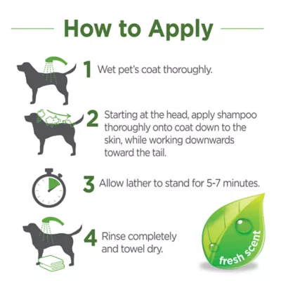 Product Vetality Naturals Flea & Tick Conditioning Shampoo