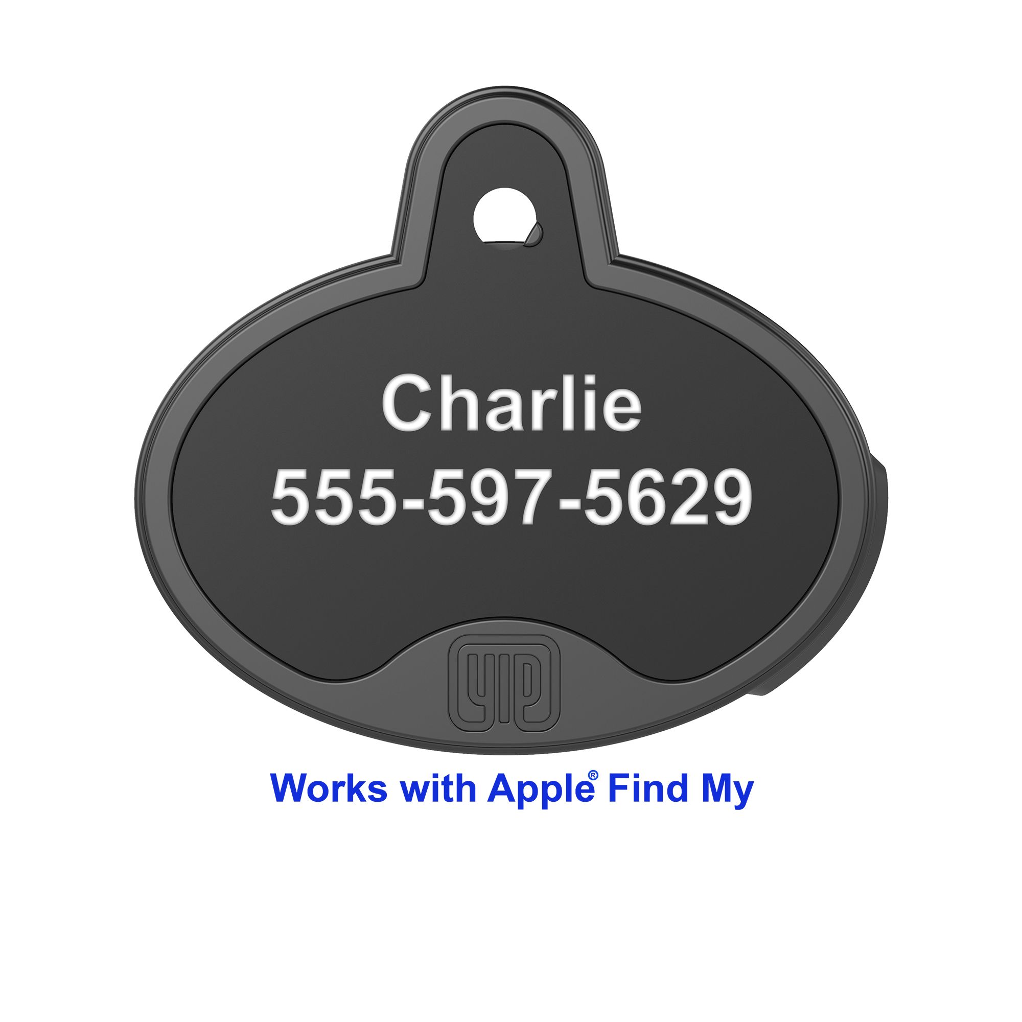 YIP Smart Tag Personalized ID Tag and Finder - Works with Apple