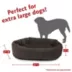 Majestic Pet Personalized Velvet Bagel Cat & Dog Bed image thumbnail 4