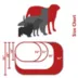 Majestic Pet Personalized Velvet Bagel Cat & Dog Bed image thumbnail 5