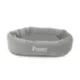 Product Majestic Pet Personalized Velvet Bagel Cat & Dog Bed