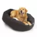 Majestic Pet Personalized Velvet Sherpa Bagel Cat & Dog Bed image thumbnail 2