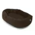Majestic Pet Personalized Velvet Bagel Cat & Dog Bed image thumbnail 2