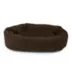Majestic Pet Personalized Velvet Bagel Cat & Dog Bed image thumbnail 3