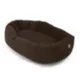 Product Majestic Pet Personalized Velvet Bagel Cat & Dog Bed