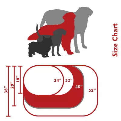 Majestic Pet Personalized Velvet Sherpa Bagel Cat & Dog Bed - Image 5