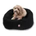 Majestic Pet Personalized Suede Bagel Cat & Dog Bed image thumbnail 2