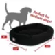 Product Majestic Pet Personalized Suede Bagel Cat & Dog Bed