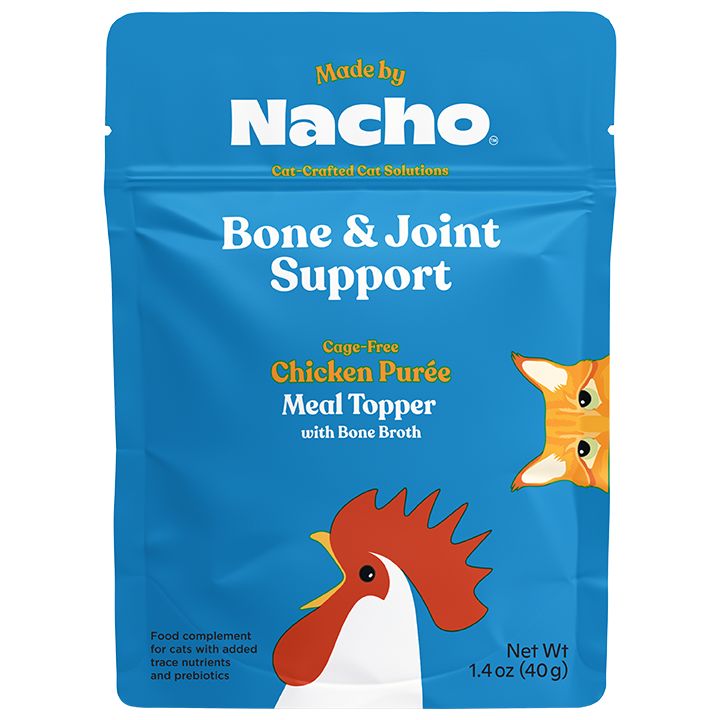 Made By Nacho&trade; Bone & Joint Support Cat Meal Topper with Bone Broth - Chicken