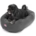 Majestic Pet Personalized Suede Bagel Cat & Dog Bed image thumbnail 2