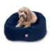 Majestic Pet Personalized Suede Bagel Cat & Dog Bed image thumbnail 3