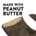 Dentley's® Filled Buffalo Horn Dog Treat - Peanut Butter, 1 Count image thumbnail 4