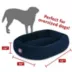 Majestic Pet Personalized Suede Bagel Cat & Dog Bed image thumbnail 5