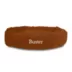 Majestic Pet Personalized Suede Bagel Cat & Dog Bed image thumbnail 1