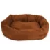 Majestic Pet Personalized Suede Bagel Cat & Dog Bed image thumbnail 3