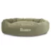 Majestic Pet Personalized Suede Bagel Cat & Dog Bed image thumbnail 1