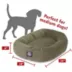 Majestic Pet Personalized Suede Bagel Cat & Dog Bed image thumbnail 4