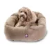 Majestic Pet Personalized Suede Bagel Cat & Dog Bed image thumbnail 2