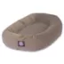 Majestic Pet Personalized Suede Bagel Cat & Dog Bed image thumbnail 2