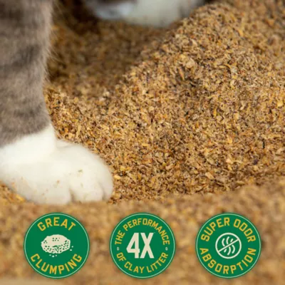 Product Catalyst Clumping Upcycled Soft Wood Cat Litter - Scented, Lightweight, Low Dust, Natural